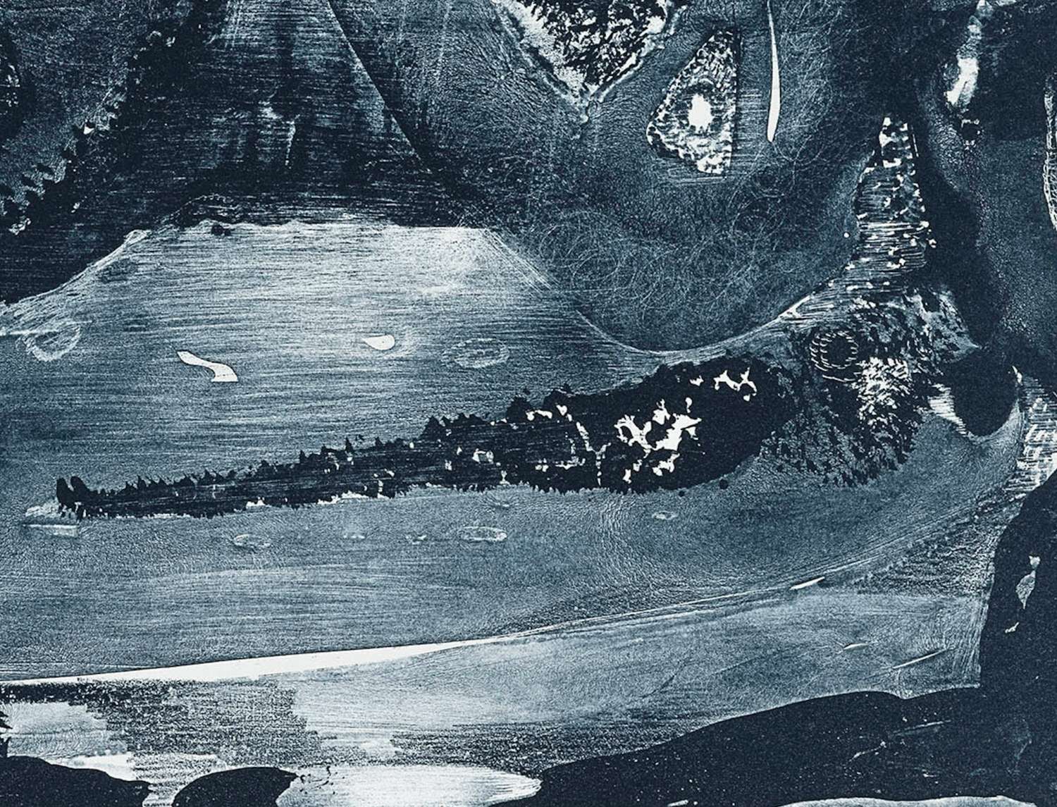 Photo 4 of Lunar Landscape (I) - Lithograph
