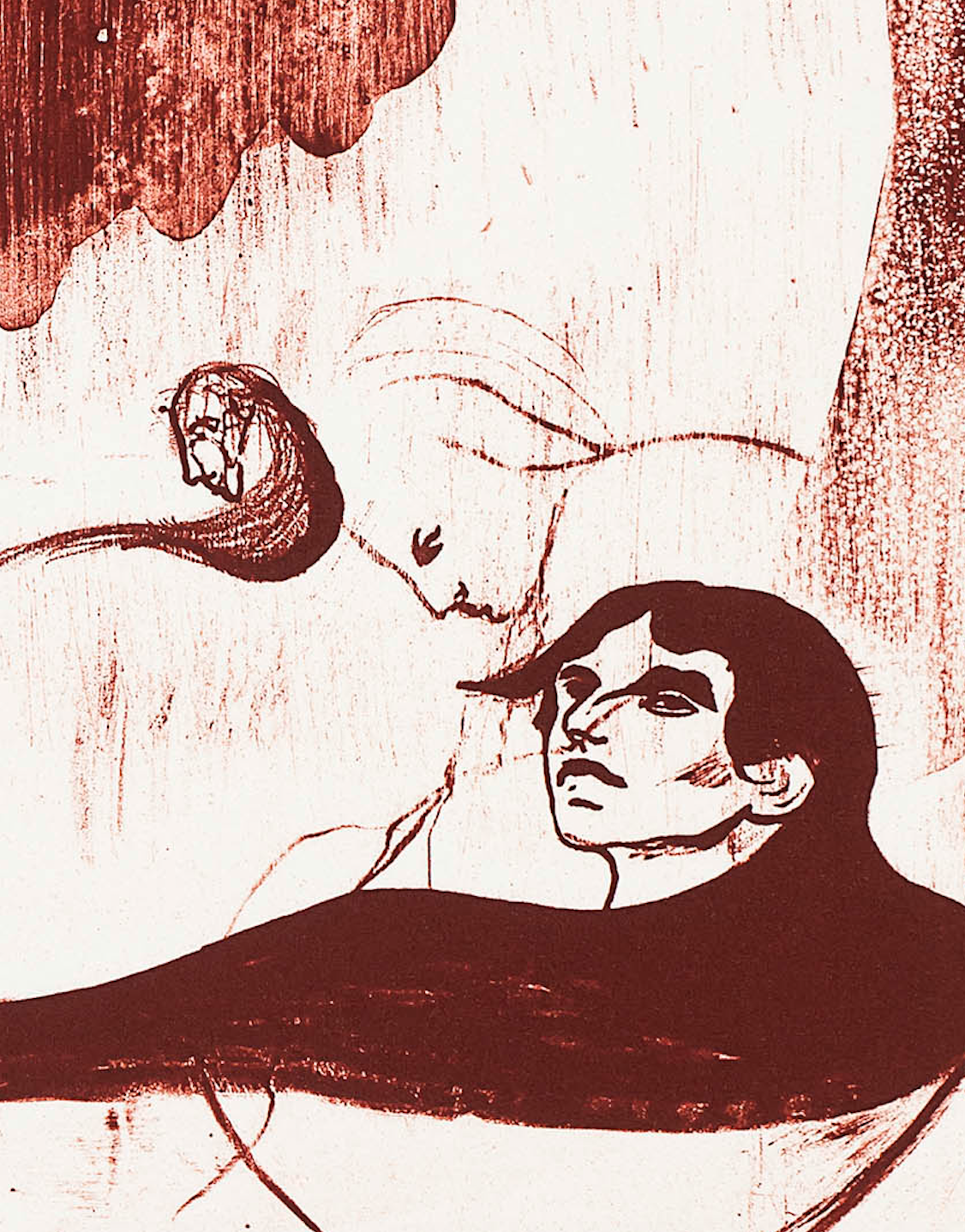 Photo 3 of Cradle (Red) - Lithograph