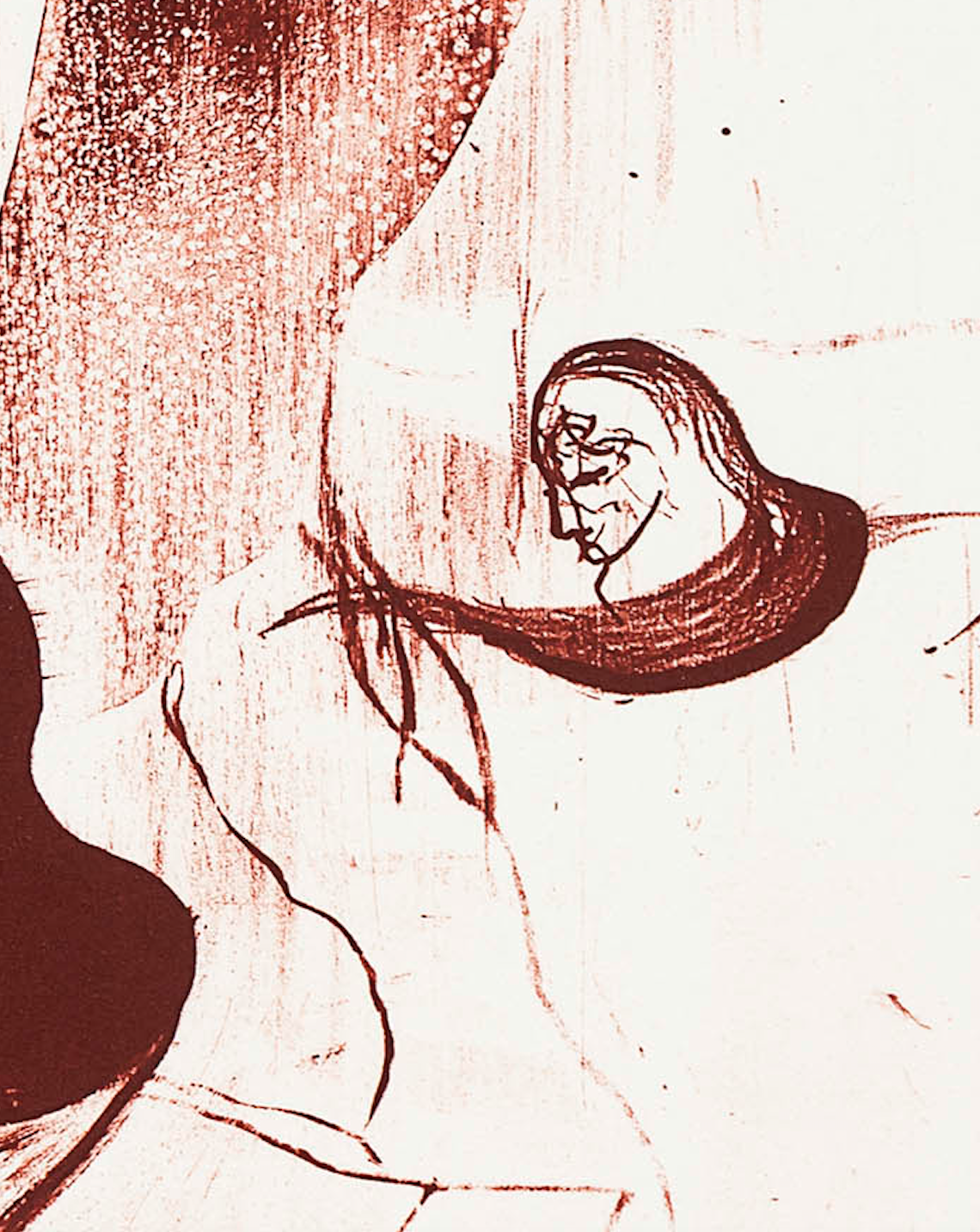 Photo 4 of Cradle (Red) - Lithograph