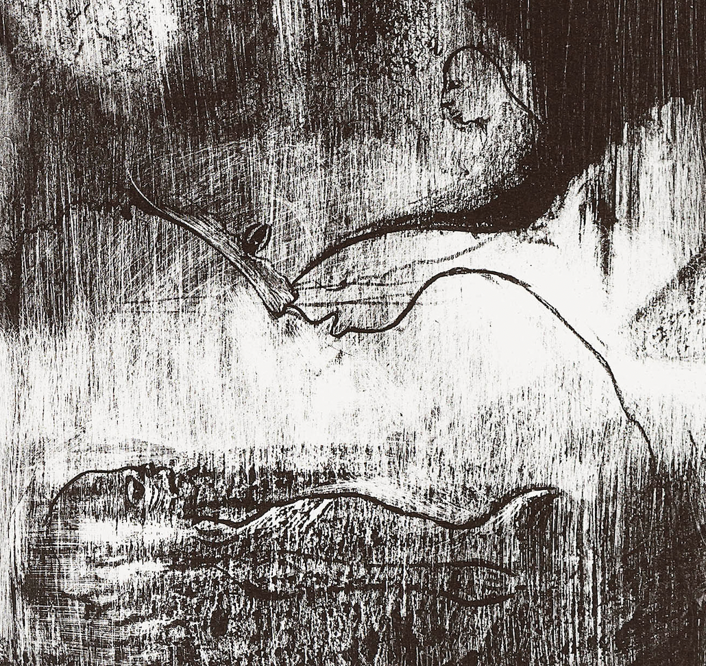 Photo 3 of Todeskuss for Munch - Lithograph