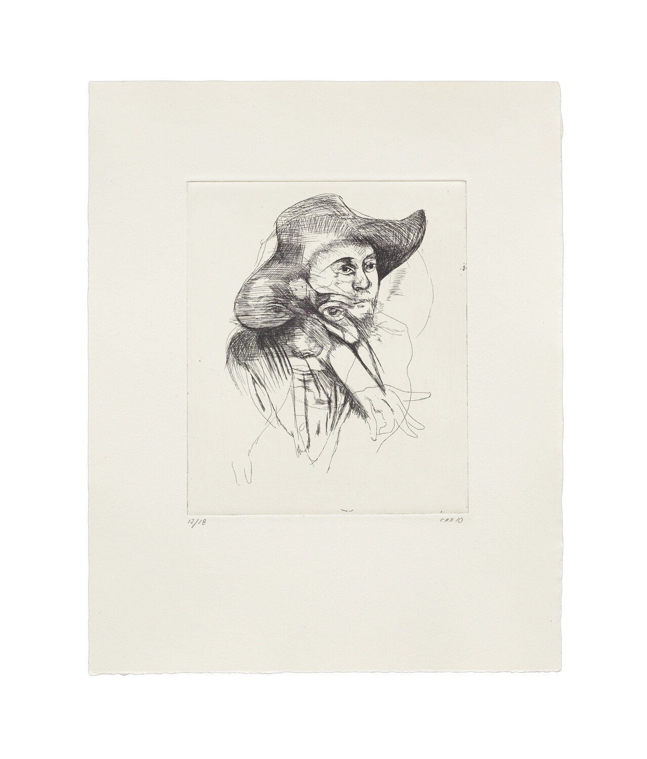 Photo 2 of Untitled (after Rembrandt) - Etching