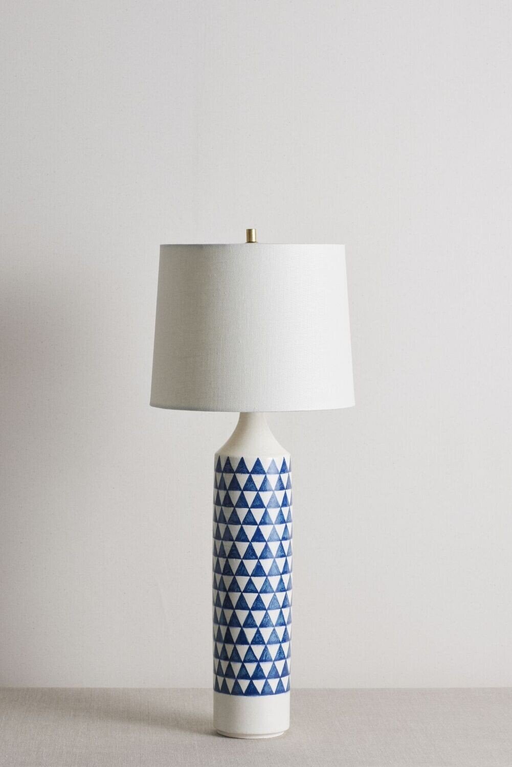 Photo 2 of Checkered Lamp (Blue) - CRD102