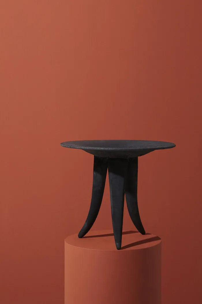 Charcoal Tripod Stool