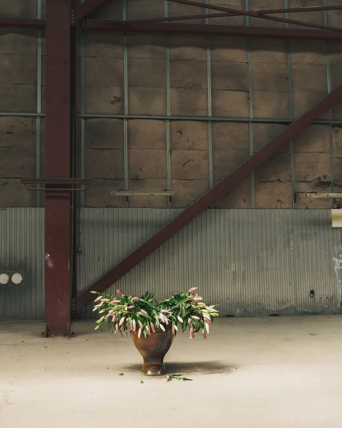 Moon Head Vase