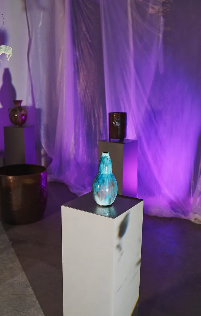 Turquoise Vessel