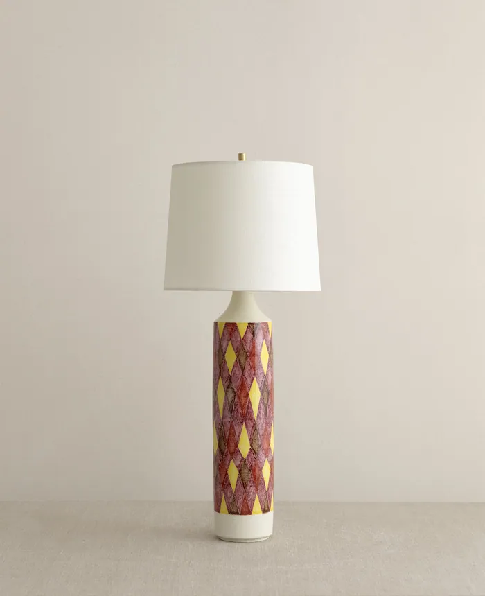 Checkered Lamp