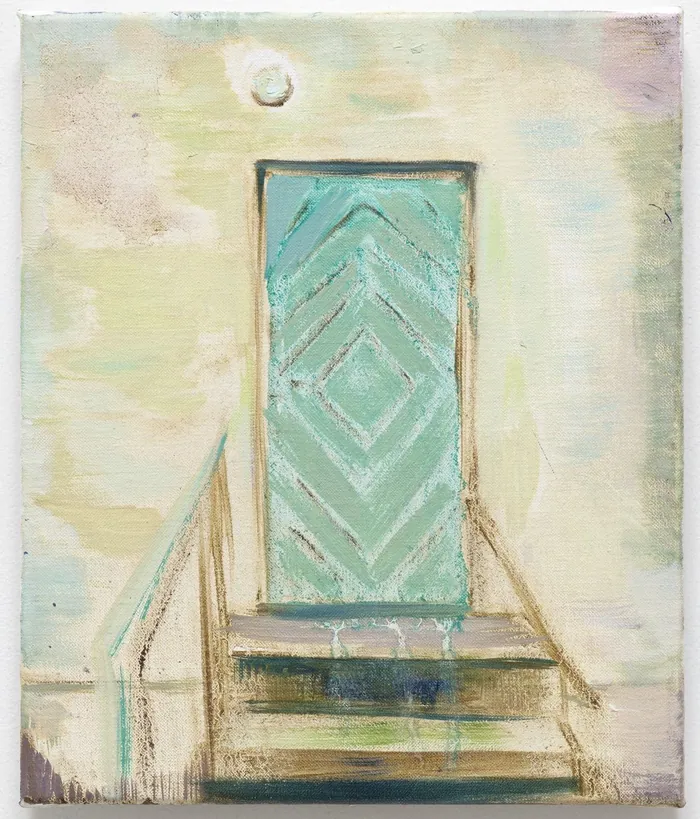 Turquoise Door (for Munch)