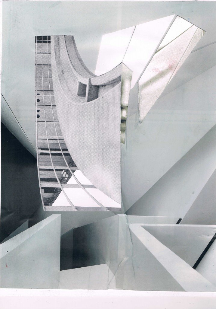 Replica, 2013. Collage, paper, carton, glue. 28 x 21 cm