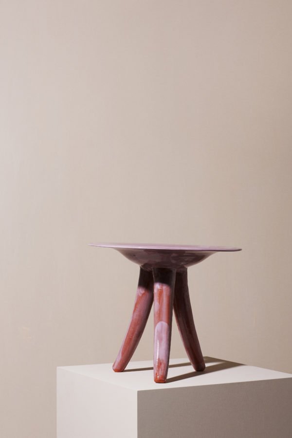 Tripod Stool (Rose)
